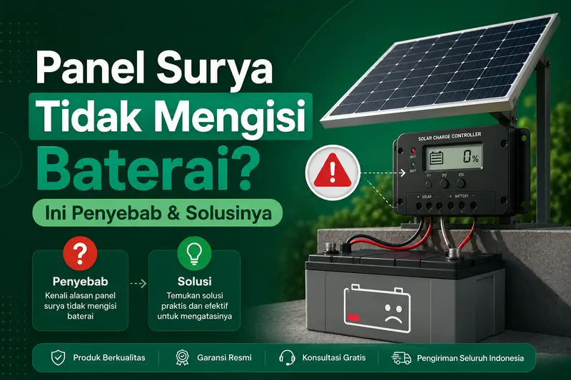 Panel Surya Tidak Mengisi