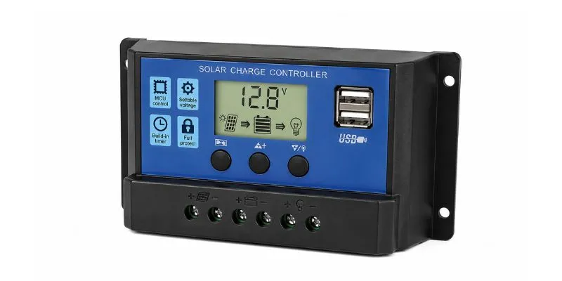 komponen solar charge controller plts